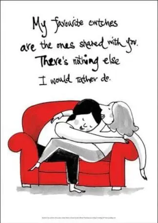 My Favourite Cwtches Poster