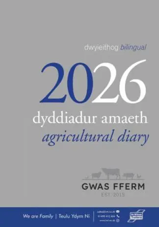 Dyddiadur Amaeth 2026 Agricultural Diary