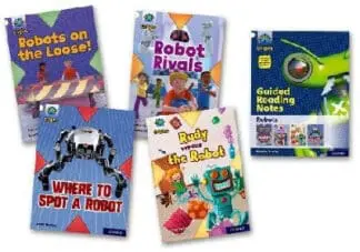 Project X: Band 10 White – Robots (Mixed Pack of 4)