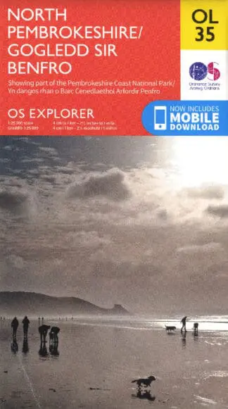 O.S. Explorer OL 35 North Pembrokeshire/Gogledd Sir Benfro