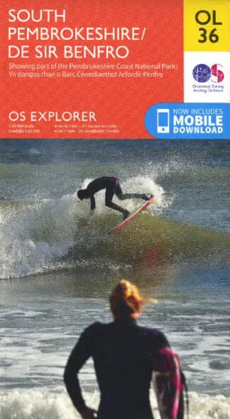 O.S. Explorer Ol 36 South Pembrokeshire/De Sir Benfro
