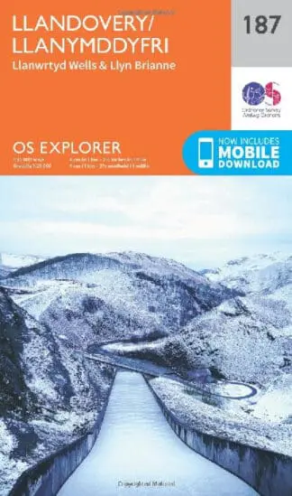 O.S. Explorer 187 Llandovery/Llanymddyfri