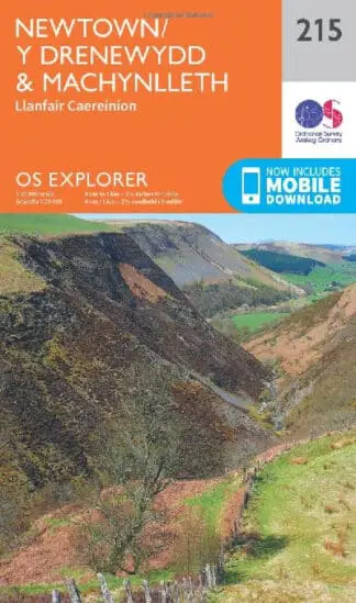 O.S. Explorer 215 Newtown/Y Drenewydd & Machynlleth