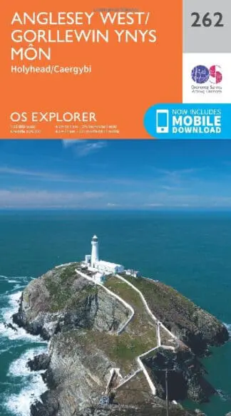 O.S. Explorer 262 Anglesey West/Gorllewin Ynys Môn
