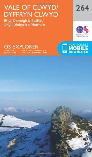 O.S. Explorer 264 Vale of Clwyd/Dyffryn Clwyd