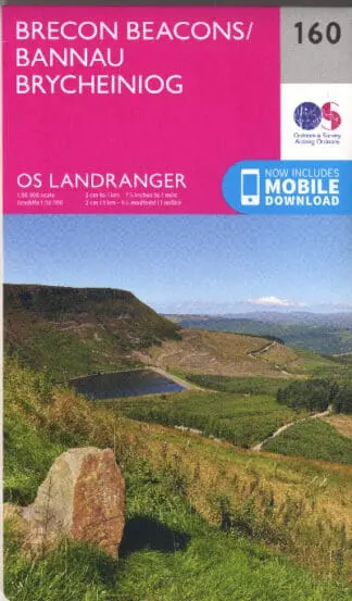 O.S. Landranger 160 Brecon Beacons/Bannau Brycheiniog