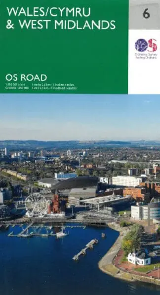O. S. Road Map – Wales/Cymru & West Midlands