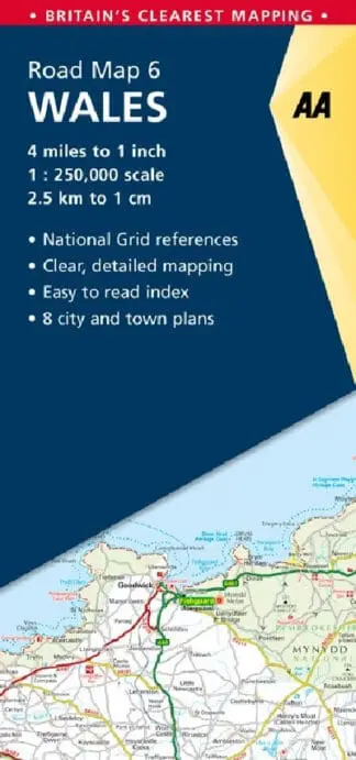 AA Road Map 6: Wales