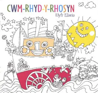 Cwm-Rhyd-y-Rhosyn – Llyfr Lliwio