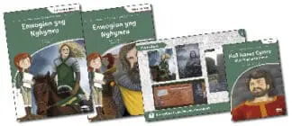 Pecyn Teithio’n ôl i’r Oesoedd Canol: Enwogion yng Nghymru