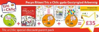Tric a Chlic i’r Cartref