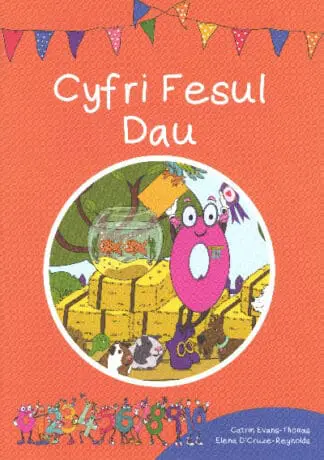 Cyfres Cymeriadau Difyr: Stryd y Rhifau – Cyfri Fesul Dau