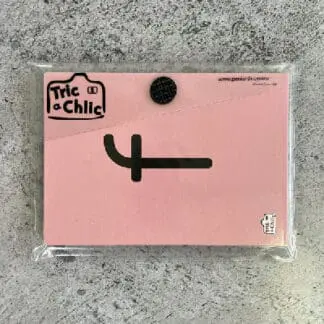 Tric a Chlic Cam 1 – Waled Cardiau Pinc