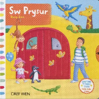 Cyfres Gwthio, Tynnu, Troi: Sw Prysur / Busy Zoo