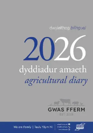 Dyddiadur Amaeth 2026 Agricultural Diary