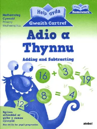 Help gyda Gwaith Cartref – Adio a Thynnu