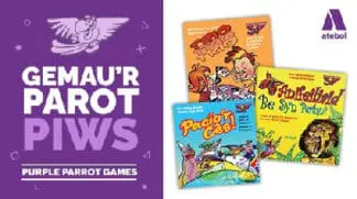 Gemau’r Parot Piws – Pecyn 1