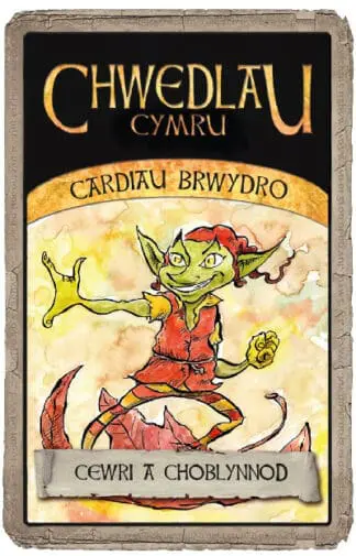 Cardiau Brwydro Chwedlau Cymru: Cewri a Choblynnod
