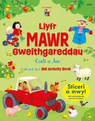 Llyfr Mawr Gweithgareddau Cadi a Jac / Cadi and Jac’s Big Activity Book