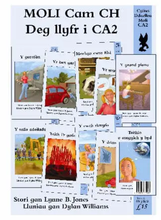 Cyfres Dechrau Darllen: Moli Cam Ch – Deg Llyfr i Ca2