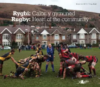 Rygbi – Calon y Gymuned/Rugby – Heart of the Community