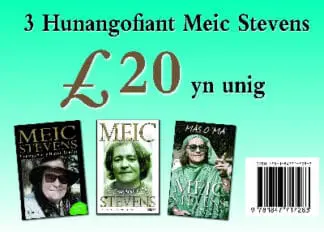 3 Hunangofiant Meic Stevens