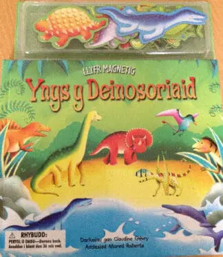 Ynys y Deinosoriaid – Llyfr Magnetig