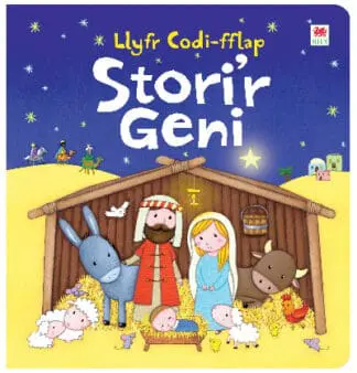 Llyfr Codi Fflap: Stori’r Geni