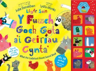 Fuwch Goch Gota a’i Geiriau Cynta’, Y (Llyfr Sain)
