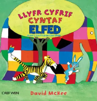 Cyfres Elfed: Llyfr Cyfrif Cyntaf Elfed/Elfed’s First Counting Book