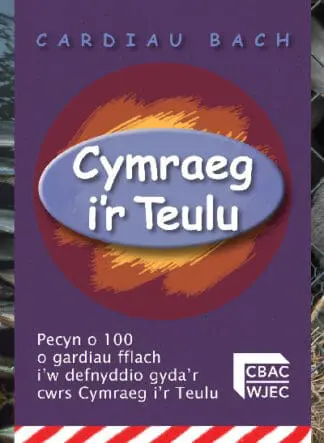 Cymraeg i’r Teulu: Cardiau Fflach Bach