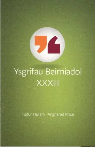 Ysgrifau Beirniadol XXXIII