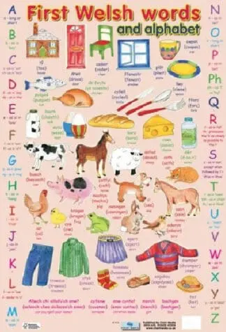 First Welsh Words and Alphabet