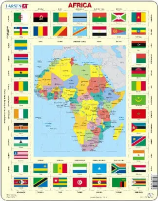 Map of Africa Jigsaw