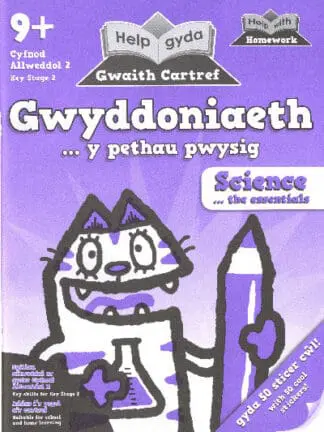 Help gyda Gwaith Cartref – Gwyddoniaeth y Pethau Pwysig / Help with Homework – Science the Essentials