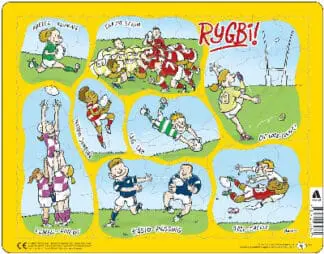 Jig-So Rygbi / Rugby Jigsaw