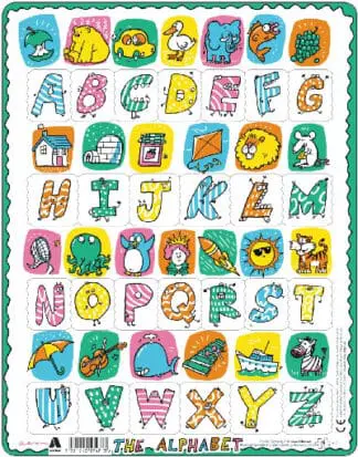English Alphabet Jigsaw