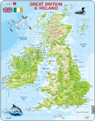 Great Britain and Ireland Jigsaw