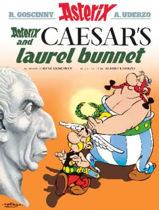 Asterix and Caesar’s Laurel Bunnet (Asterix in Scots)