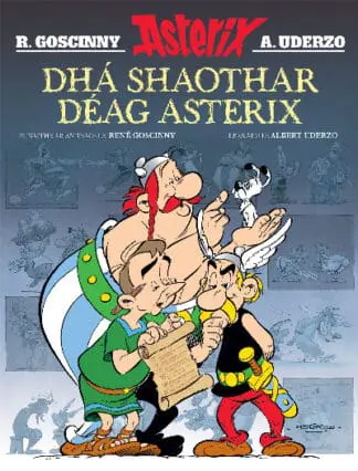 Dhá Shaothar Déag Asterix ( Leabhair Mhaisithe Asterix / Asterix Illustrated Albums in Irish)
