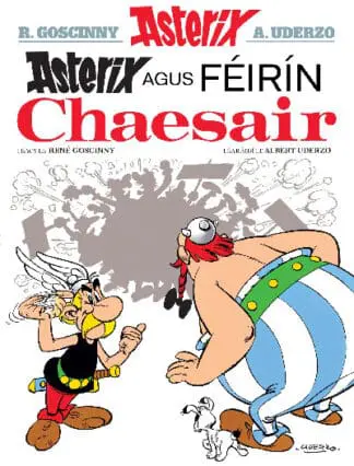 Asterix agus féirín Chaesair (Asterix i nGaeilge / Asterix in Irish)