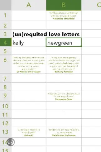 Unrequited Love Letters