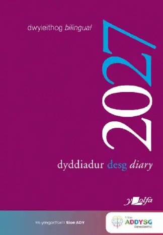 Dyddiadur Desg A4 Y Lolfa A4 Desk Diary 2027
